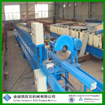 metal gutter roll forming machine